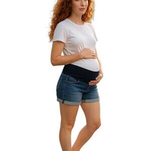 S.O.N.G Maternity Jeans Short Mediun